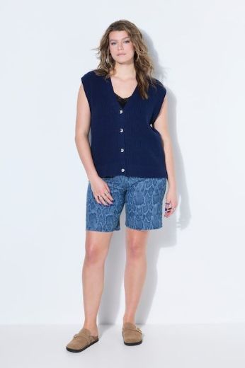 Plus size veliki brojevi Prsluk šireg kroja za punije