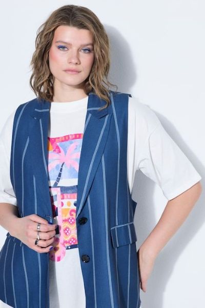 Veliki brojevi Prsluk A kroja moda za punije