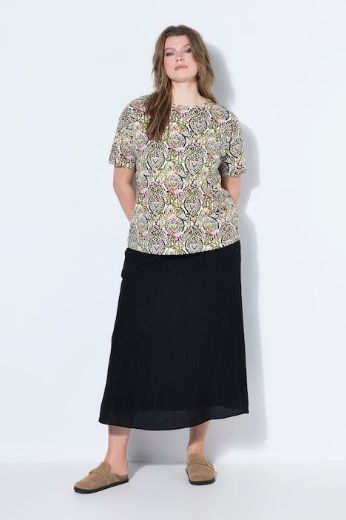 Plus size veliki brojevi Majica kratkih rukava šireg kroja za punije