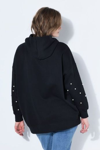 Plus size veliki brojevi Majica dugih rukava s kapuljačom šireg kroja za punije