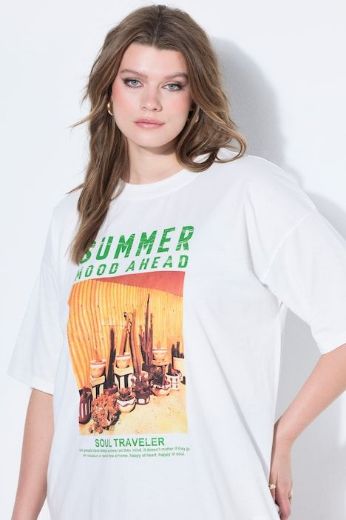 Plus size veliki brojevi Majica kratkih rukava šireg kroja za punije