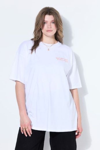 Plus size veliki brojevi Majica kratkih rukava šireg kroja za punije