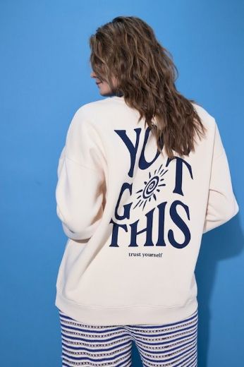 Plus size veliki brojevi Majica dugih rukava šireg kroja za punije