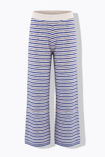 Plus size veliki brojevi Hlače širokih nogavica elastičnog struka za punije