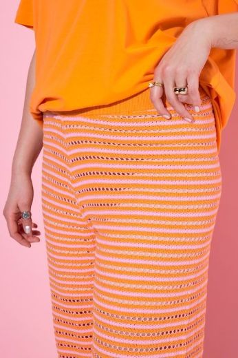 Plus size veliki brojevi Hlače širokih nogavica elastičnog struka za punije