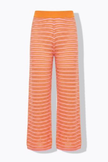 Plus size veliki brojevi Hlače širokih nogavica elastičnog struka za punije