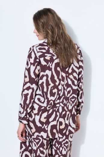 Plus size veliki brojevi Košulja dugih rukava ravnog kroja za punije