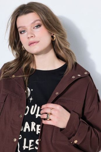 Plus size veliki brojevi Jakna lagana šireg kroja za punije