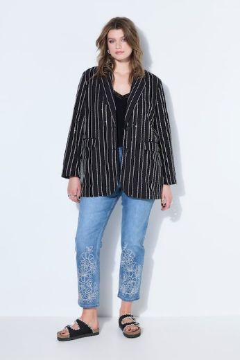 Plus size veliki brojevi Sako šireg kroja za punije