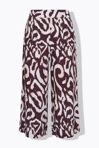 Plus size veliki brojevi Hlače širokih nogavica visokog struka za punije