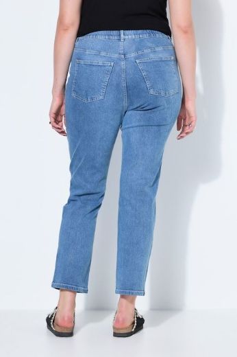 Plus size veliki brojevi Hlače traper visokog struka za punije