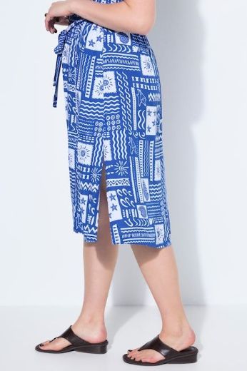 Plus size veliki brojevi Haljina midi kratkih rukava šireg kroja za punije