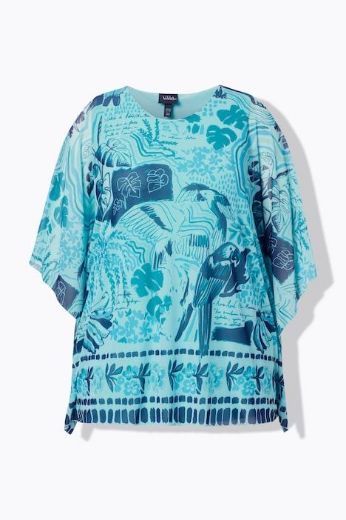 Plus size veliki brojevi Bluza kratkih rukava šireg kroja za punije