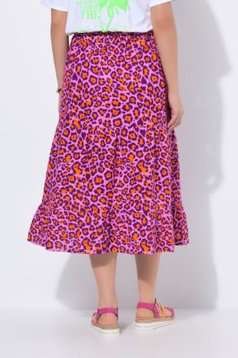 Plus size veliki brojevi Suknja maxi A kroja od muslina za punije