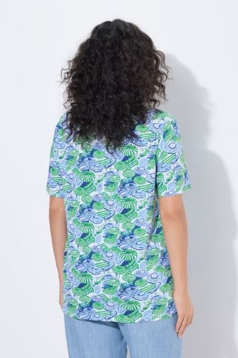 Plus size veliki brojevi Majica kratkih rukava A kroja za punije