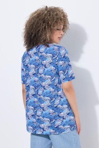Plus size veliki brojevi Majica kratkih rukava A kroja za punije
