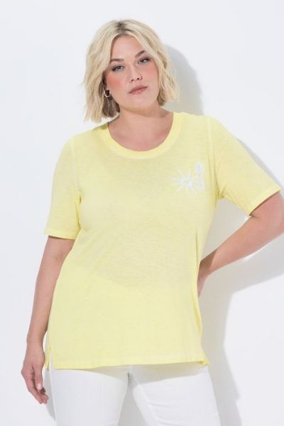 Veliki brojevi Majica kratkih rukava okruglog izreza moda za punije