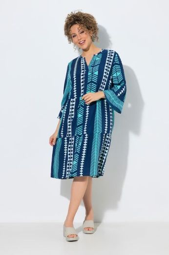 Plus size veliki brojevi Haljina 3/4 rukava za punije