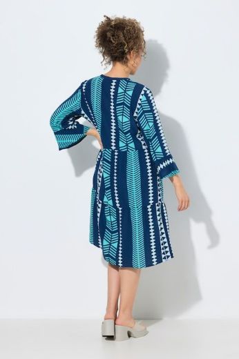 Plus size veliki brojevi Haljina 3/4 rukava za punije