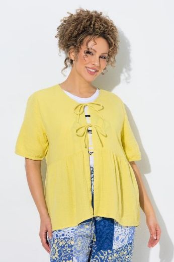 Plus size veliki brojevi Bluza kratkih rukava muselin za punije