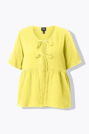 Plus size veliki brojevi Bluza kratkih rukava muselin za punije