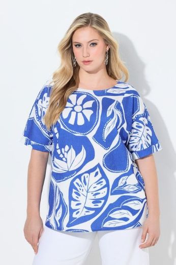 Plus size veliki brojevi Majica kratkih rukava šireg kroja za punije