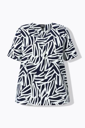 Plus size veliki brojevi Majica kratkih rukava A kroja za punije