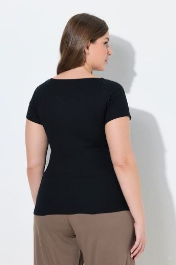 Plus size veliki brojevi Majica kratkih rukava s ušivenim grudnjakom za punije