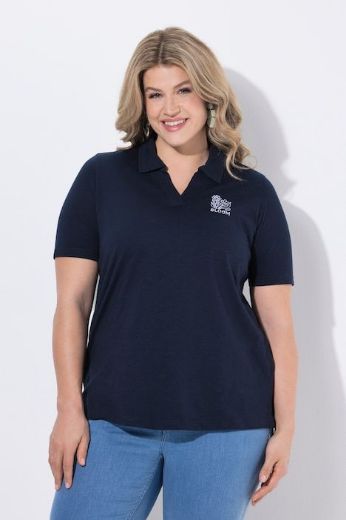 Plus size veliki brojevi Majica polo kratkih rukava pamučna za punije