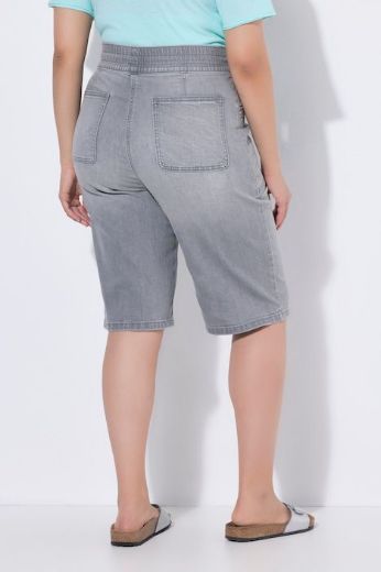 Plus size veliki brojevi Bermude elastičnog struka za punije