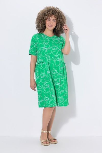 Veliki brojevi Haljina kratkih rukava moda za punije