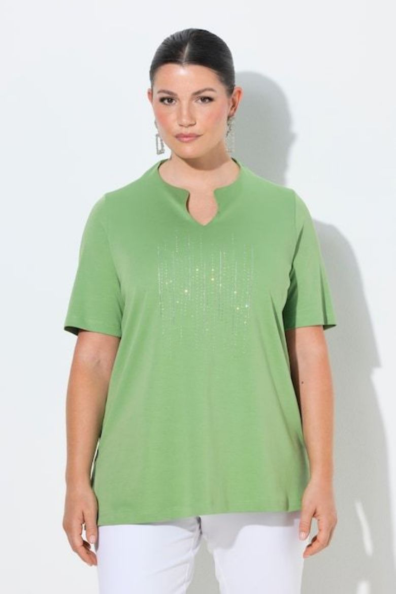 Plus size veliki brojevi Majica kratkih rukava pamučna za punije