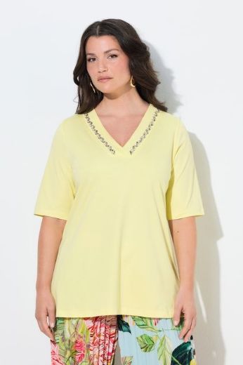 Plus size veliki brojevi Majica kratkih rukava pamučna za punije