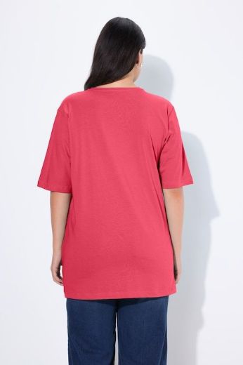 Plus size veliki brojevi Majica V izrez Basic za punije