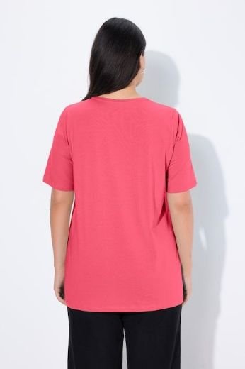 Plus size veliki brojevi Majica A kroj V ovratnik za punije