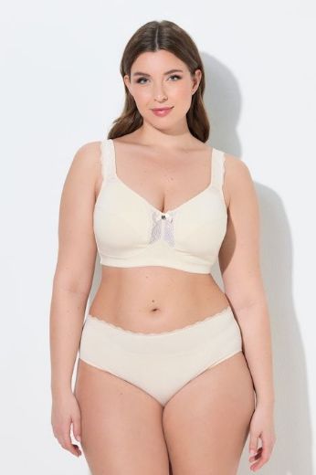 Plus size veliki brojevi Grudnjak bez žica s dodatkom čipke za punije