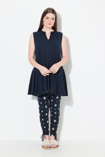 Plus size veliki brojevi Bluza bez rukava dužeg A kroja za punije