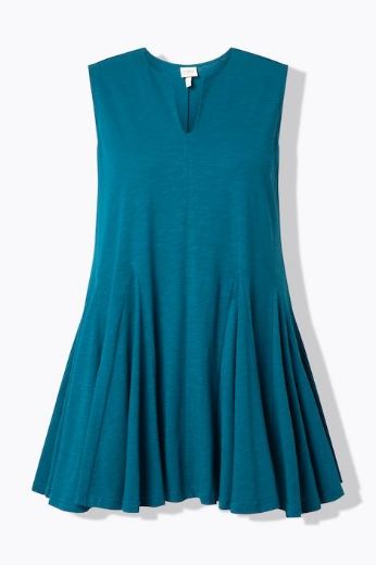 Plus size veliki brojevi Bluza bez rukava dužeg A kroja za punije