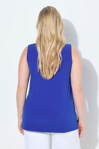 Plus size veliki brojevi Majica bez rukava A kroja za punije