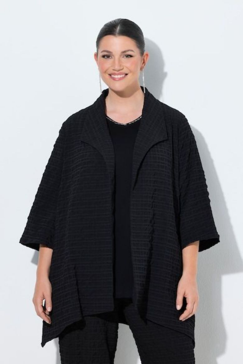 Plus size veliki brojevi Jakna lagana 3/4 rukavi za punije