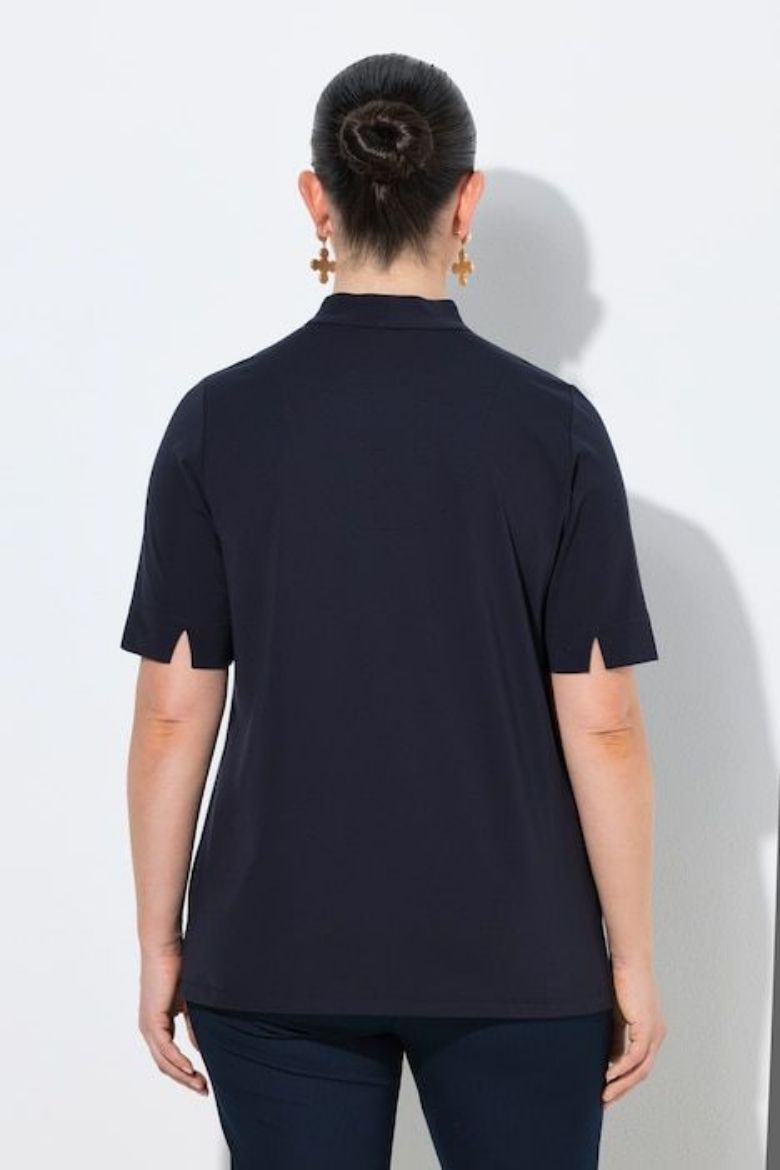 Plus size veliki brojevi Majica kratkih rukava V izreza za punije