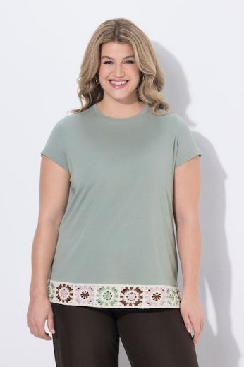 Plus size veliki brojevi Majica kratkih rukava pamučna za punije