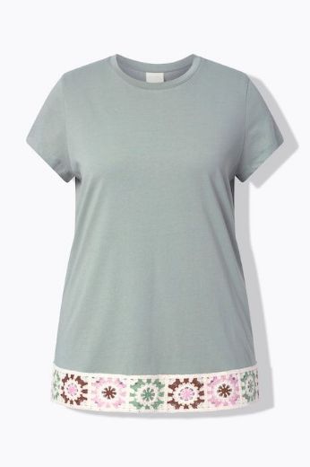 Plus size veliki brojevi Majica kratkih rukava pamučna za punije