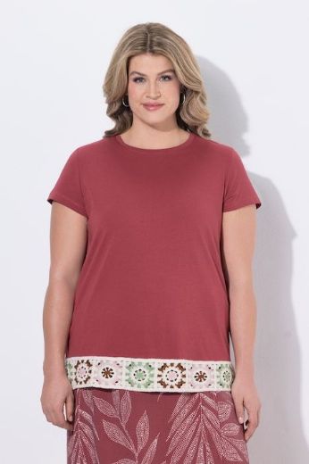 Plus size veliki brojevi Majica kratkih rukava pamučna za punije