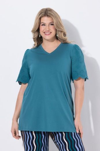 Plus size veliki brojevi Majica kratkih rukava pamučna za punije