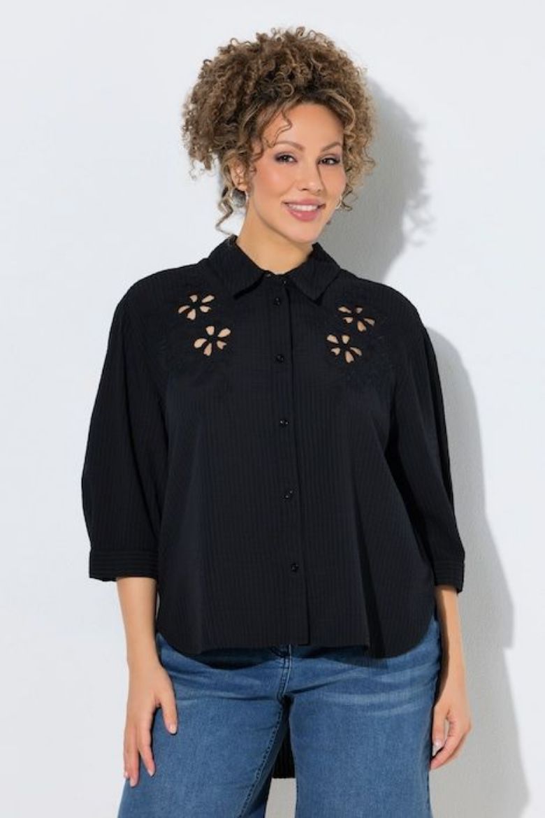 Plus size veliki brojevi Košulja 3/4 rukava za punije