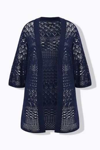 Plus size veliki brojevi Jakna lagana rukavi 3/4 za punije