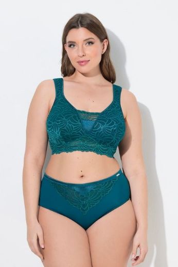 Plus size veliki brojevi Grudnjak sa širim naremenicama s dodatkom čipke za punije
