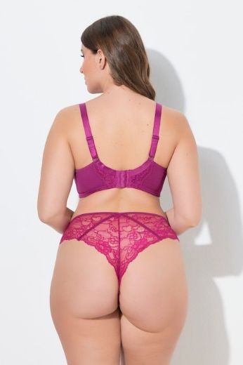 Plus size veliki brojevi Grudnjak sa žicom s dodatkom ukrasne čipke za punije