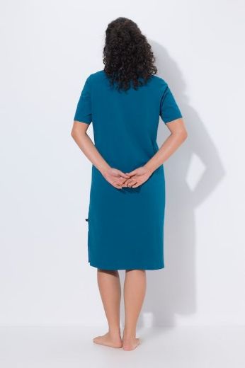 Plus size veliki brojevi Spavaćica kratkih rukava od satena za punije